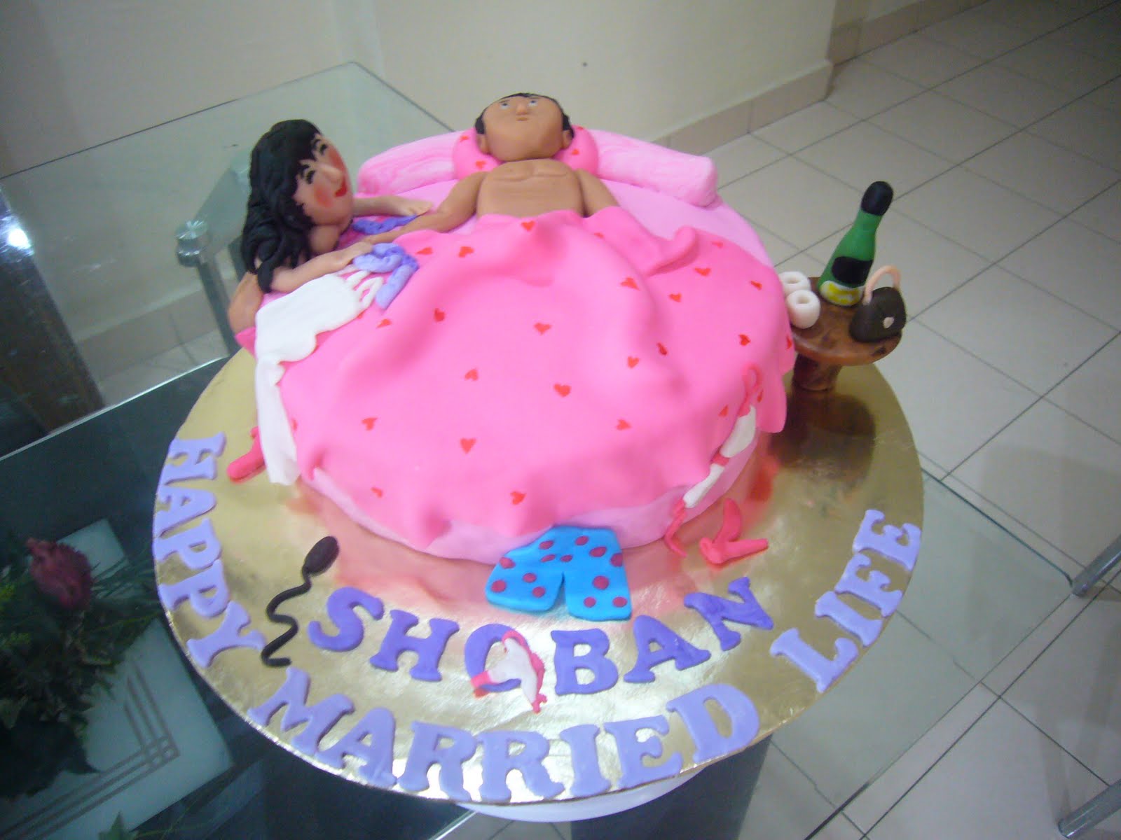 Naughty Bridal Shower Cakes