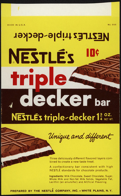 Nestle Chocolate Bar Wrappers