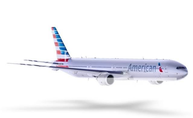 New American Airlines Livery Font