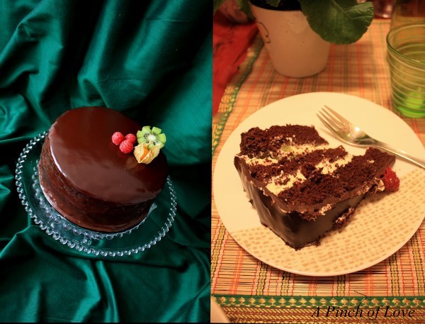 New Year Chocolate Cake Designs