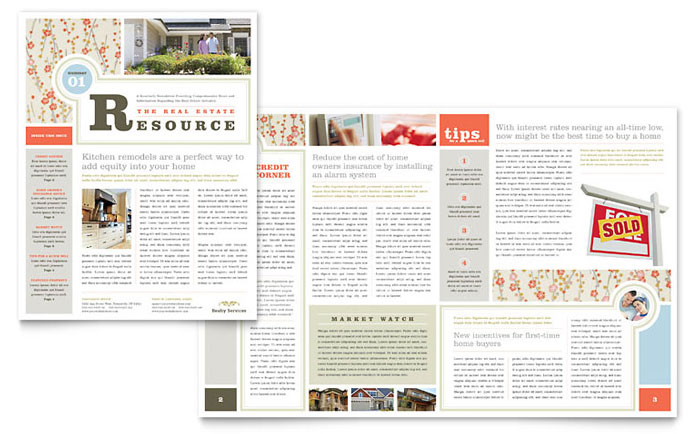 Newsletter Design Layout