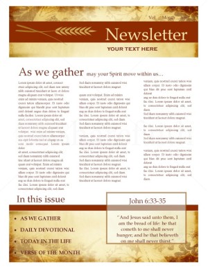 Newsletter Design Templates