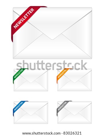 Newsletter Icon Vector Free