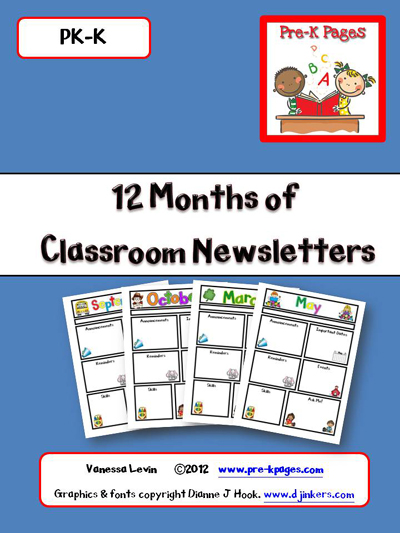 Newsletter Templates For Teachers Free