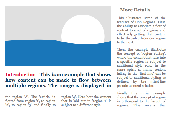 Newspaper Article Layout Template