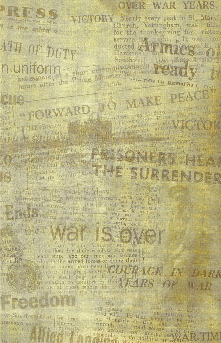 Newspaper Background Texture