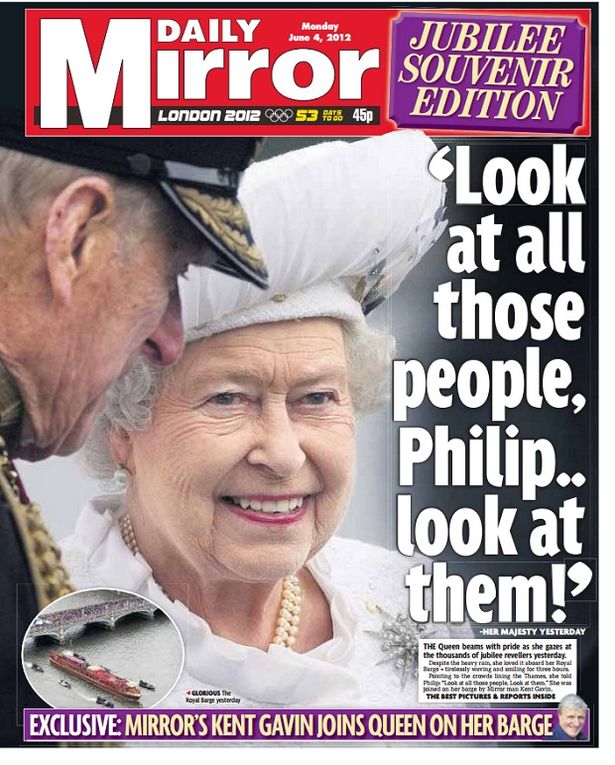 Newspaper Front Pages Uk