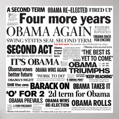 Newspaper Headlines Collage