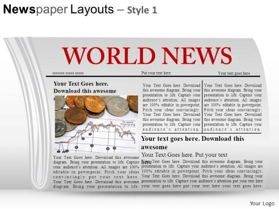 Newspaper Layout Design Ppt