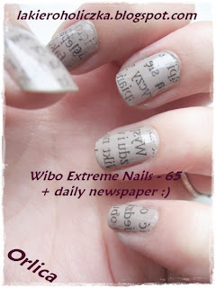 Newspaper Nails Tutorial