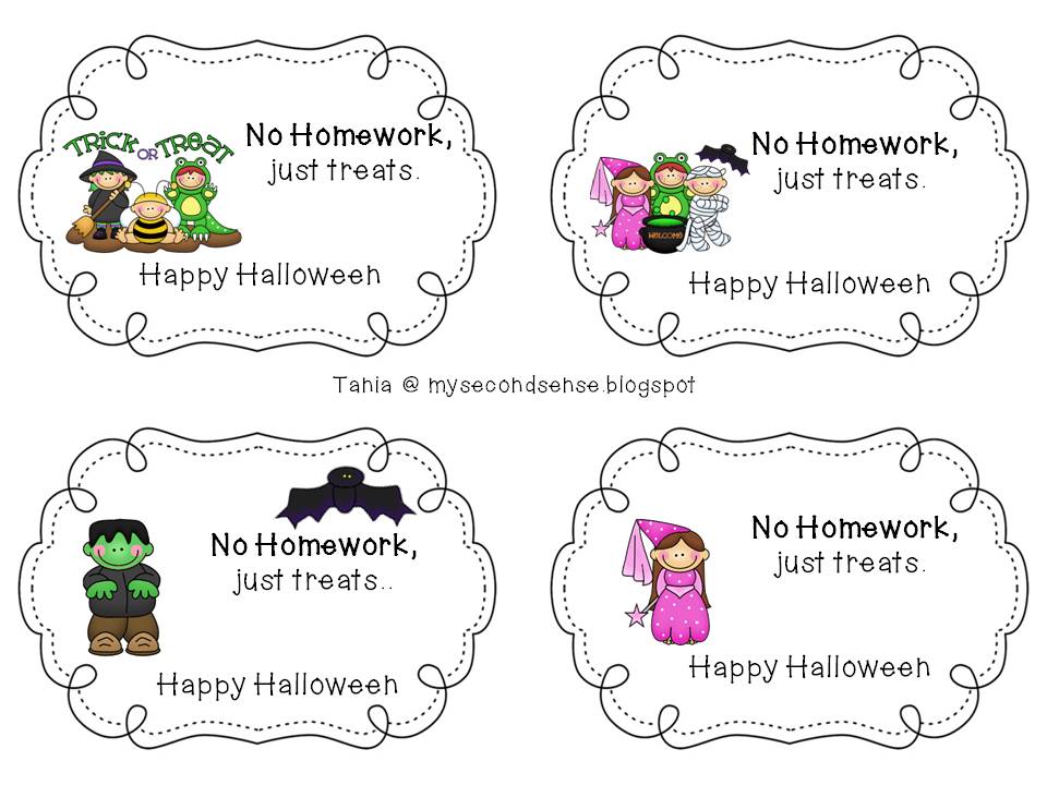 No Homework Pass Template Free