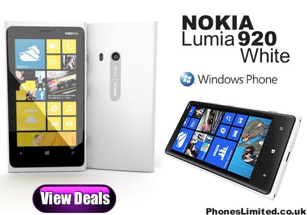 Nokia Lumia 920 White Colour