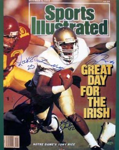 Notre Dame Sports Illustrated Cover