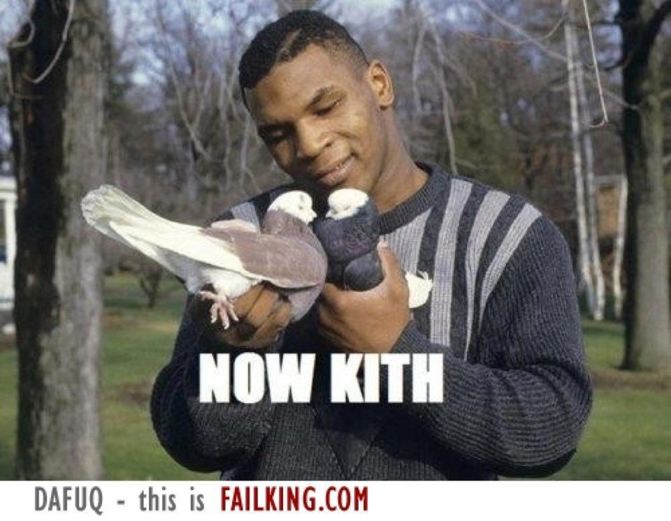 Now Kith Mike Tyson Meme