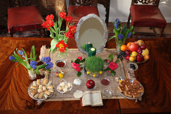 Nowruz Table Setting