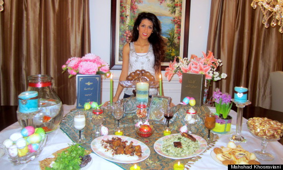 Nowruz Table Setting