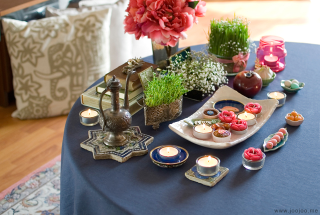 Nowruz Table Setting