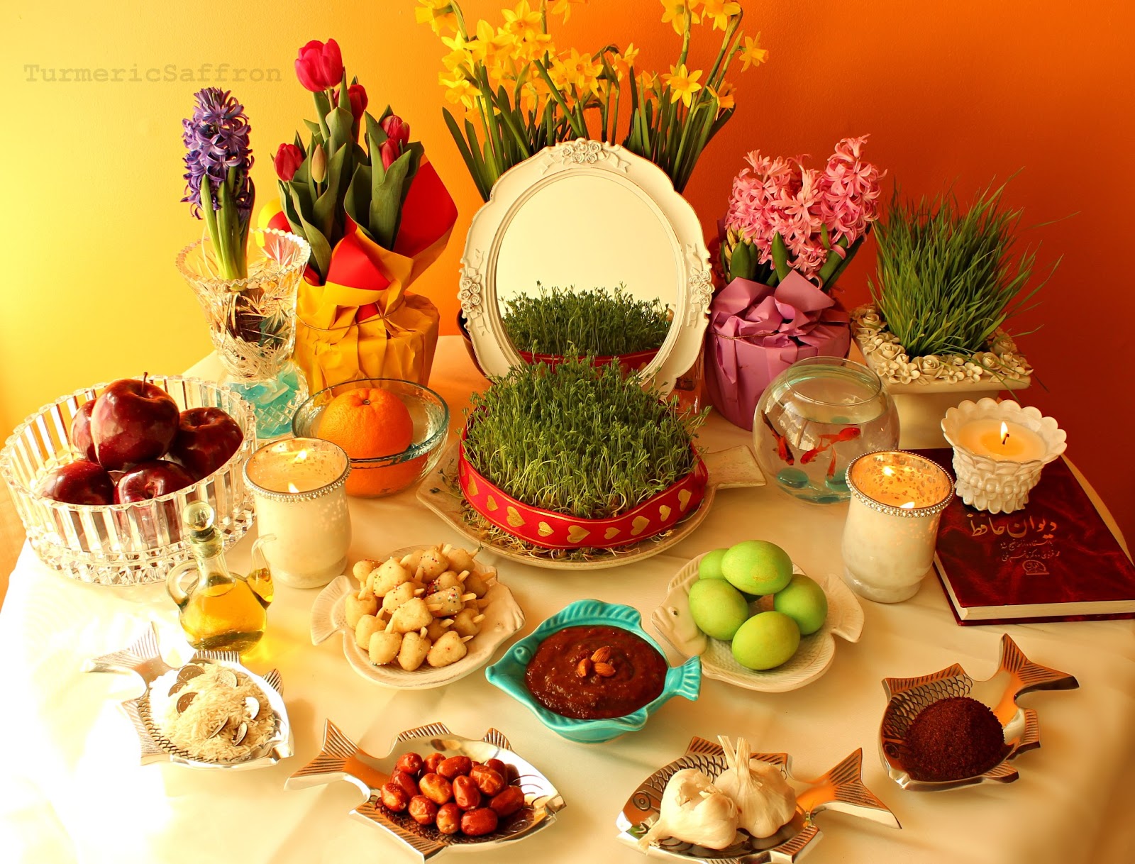 Nowruz Table Setting