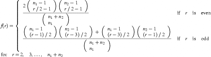 Null Hypothesis Equation