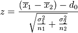 Null Hypothesis Example Statistics