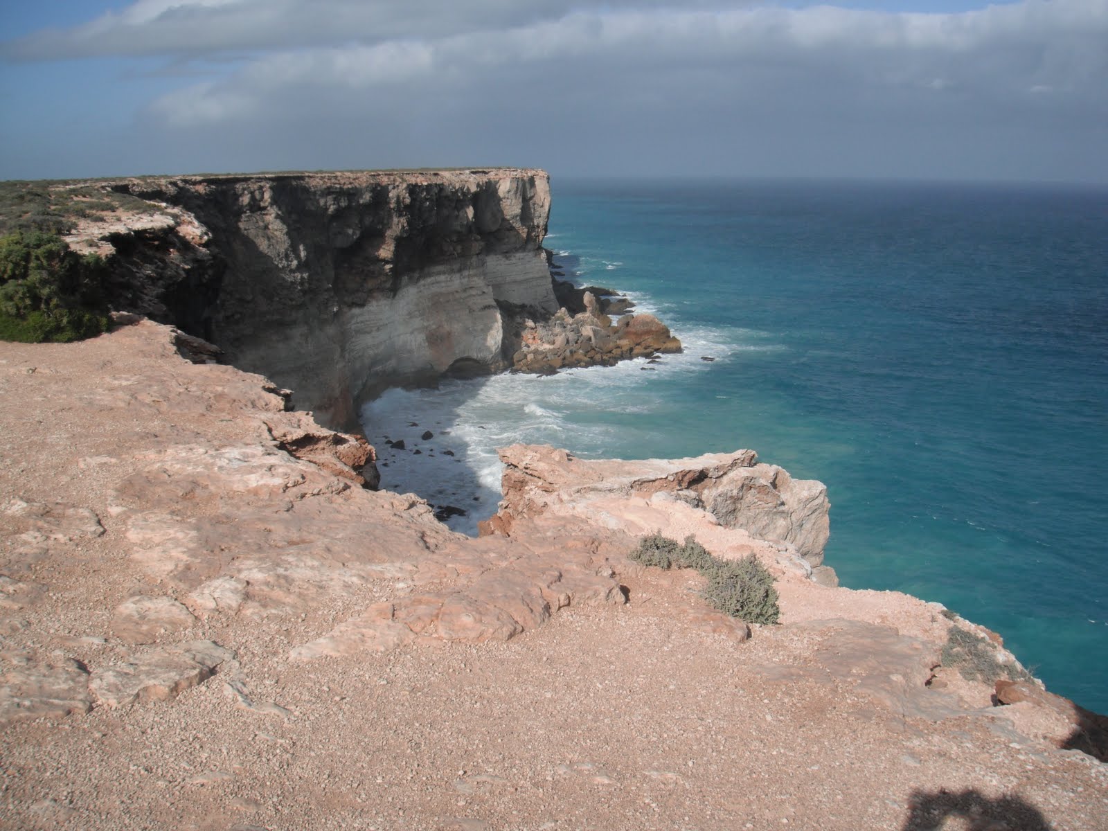 Nullarbor Cliffs In Southern Australia