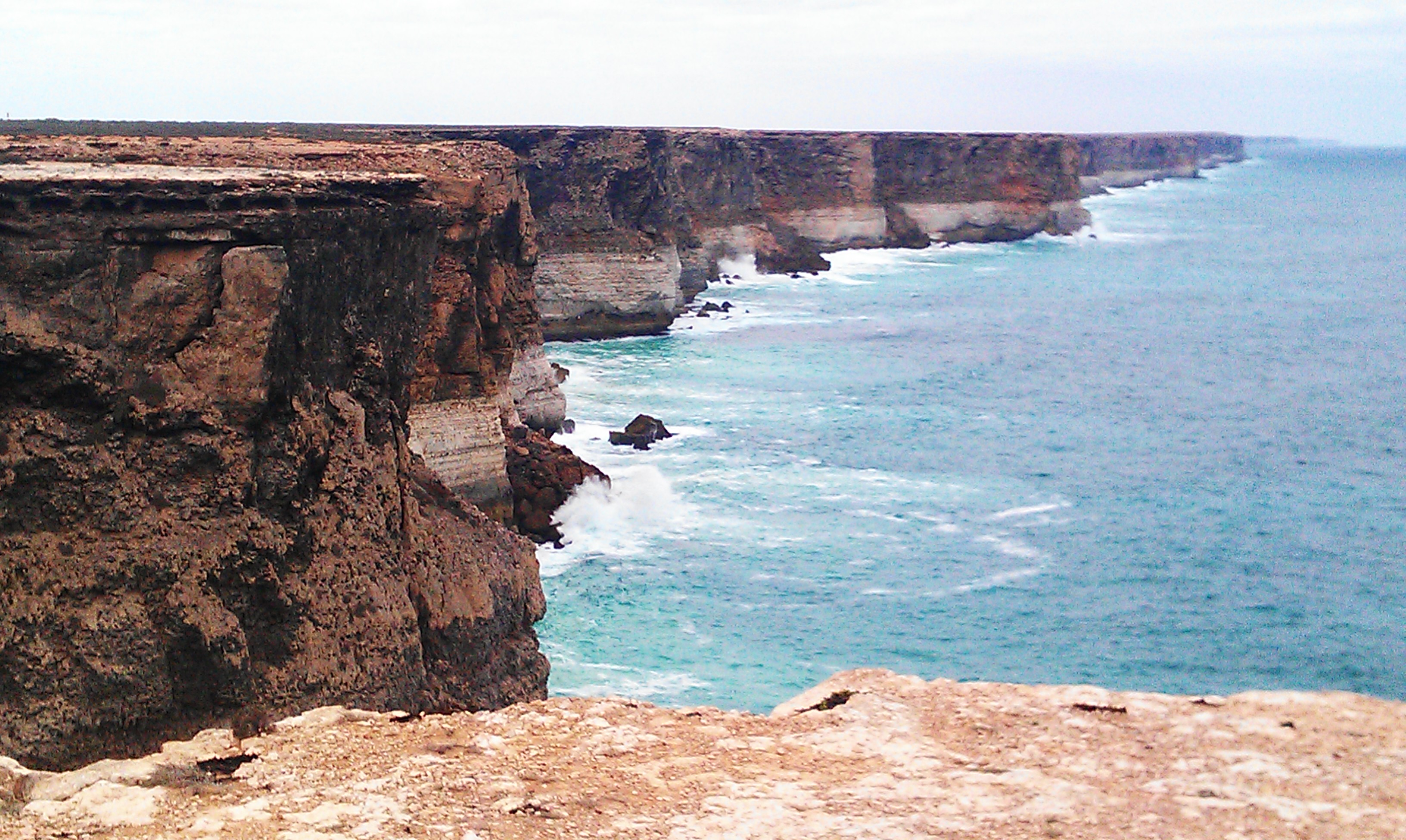 Nullarbor Cliffs Map