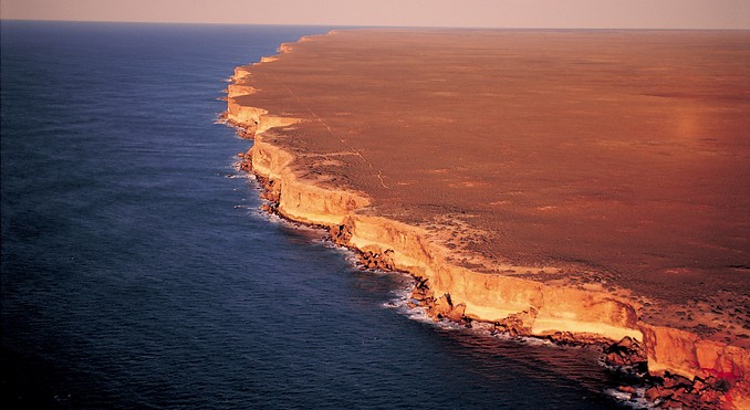 Nullarbor Cliffs Map