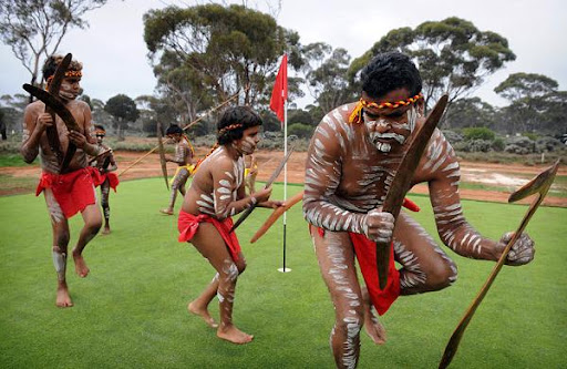 Nullarbor Links Golf Course Border Kangaroo