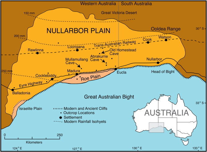 Nullarbor Map