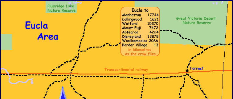 Nullarbor Map