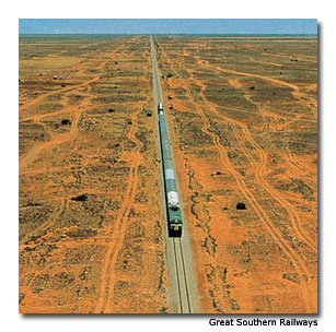 Nullarbor Plain Train