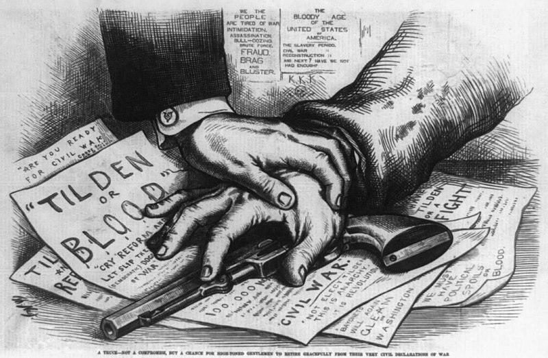 Nullification Crisis Political Cartoon 1828