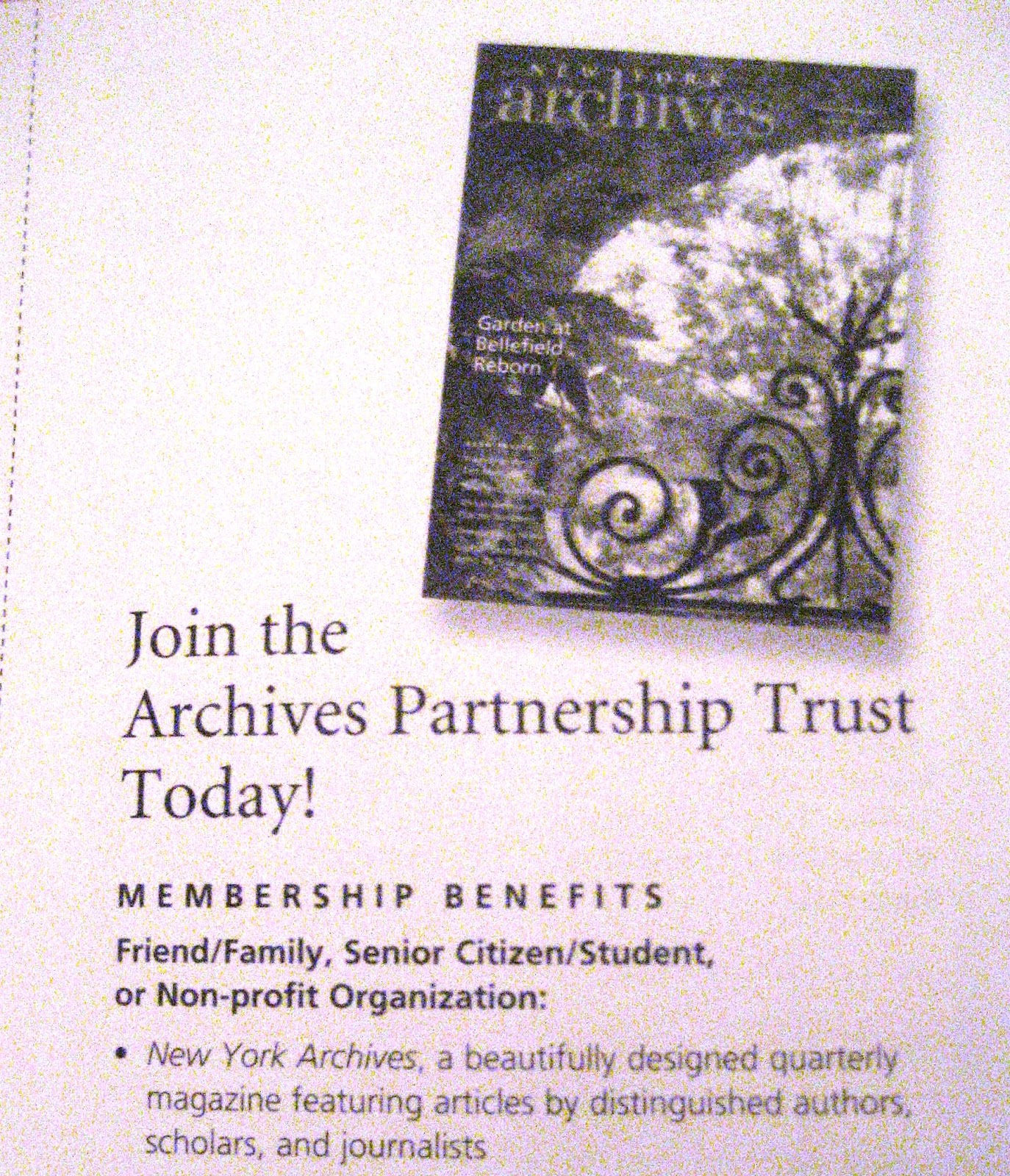 Nys Archives Partnership Trust