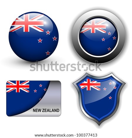 Nz Flag Vector