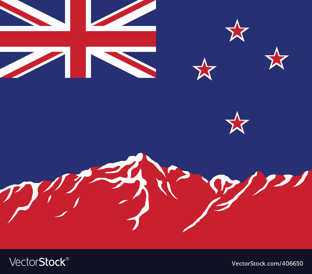 Nz Flag Vector