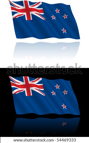 Nz Flag Vector