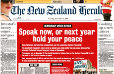 Nz Herald Front Page