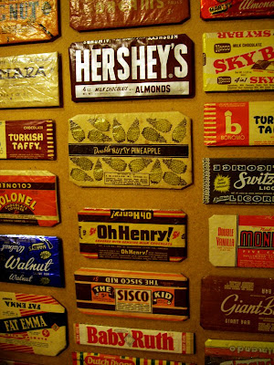 Old Chocolate Bar Wrappers