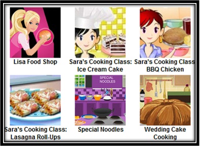 Online Free Games For Kids Cooking