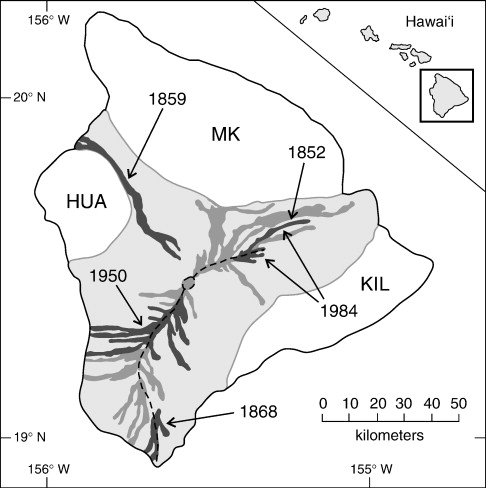 Other Events Associated With The Last Eruption Of Mauna Loa