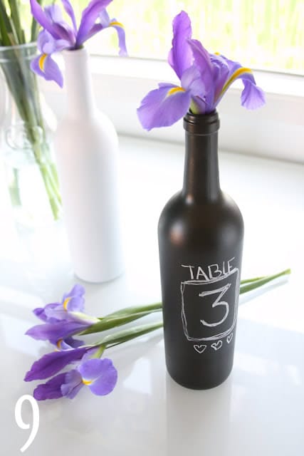 Painted Wine Bottle Crafts