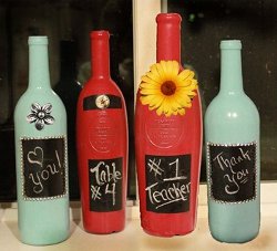 Painted Wine Bottle Crafts