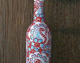 Painted Wine Bottle Crafts