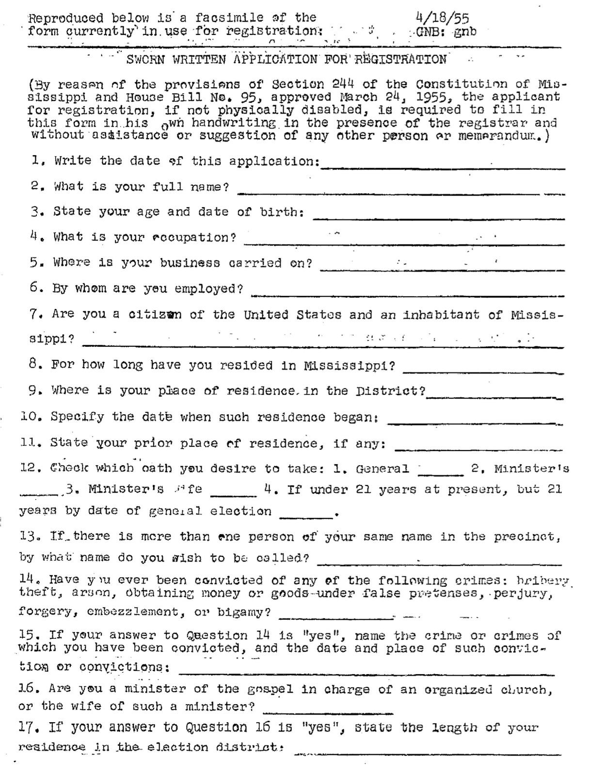 Partnership Firm Registration Form V