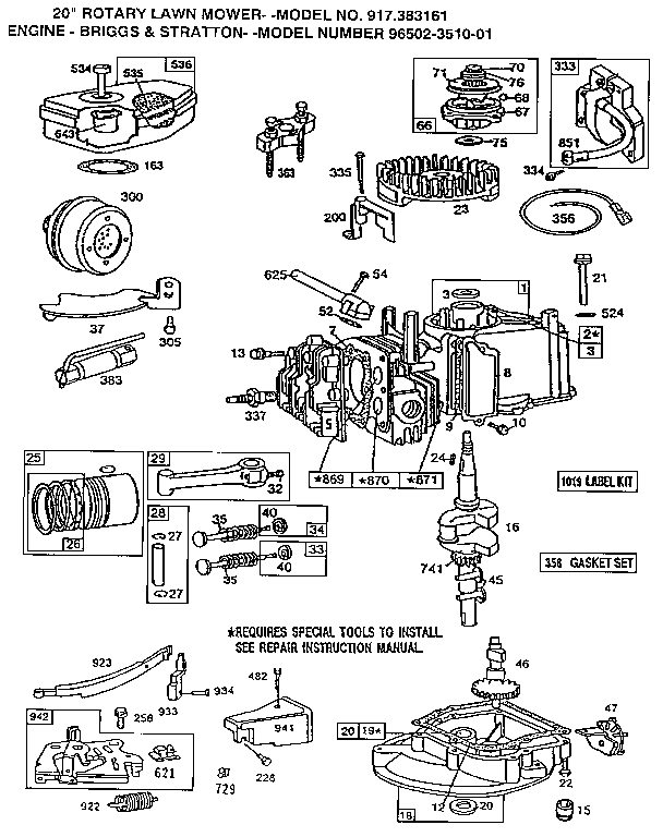 Parts Of A Lawn Mower Engine