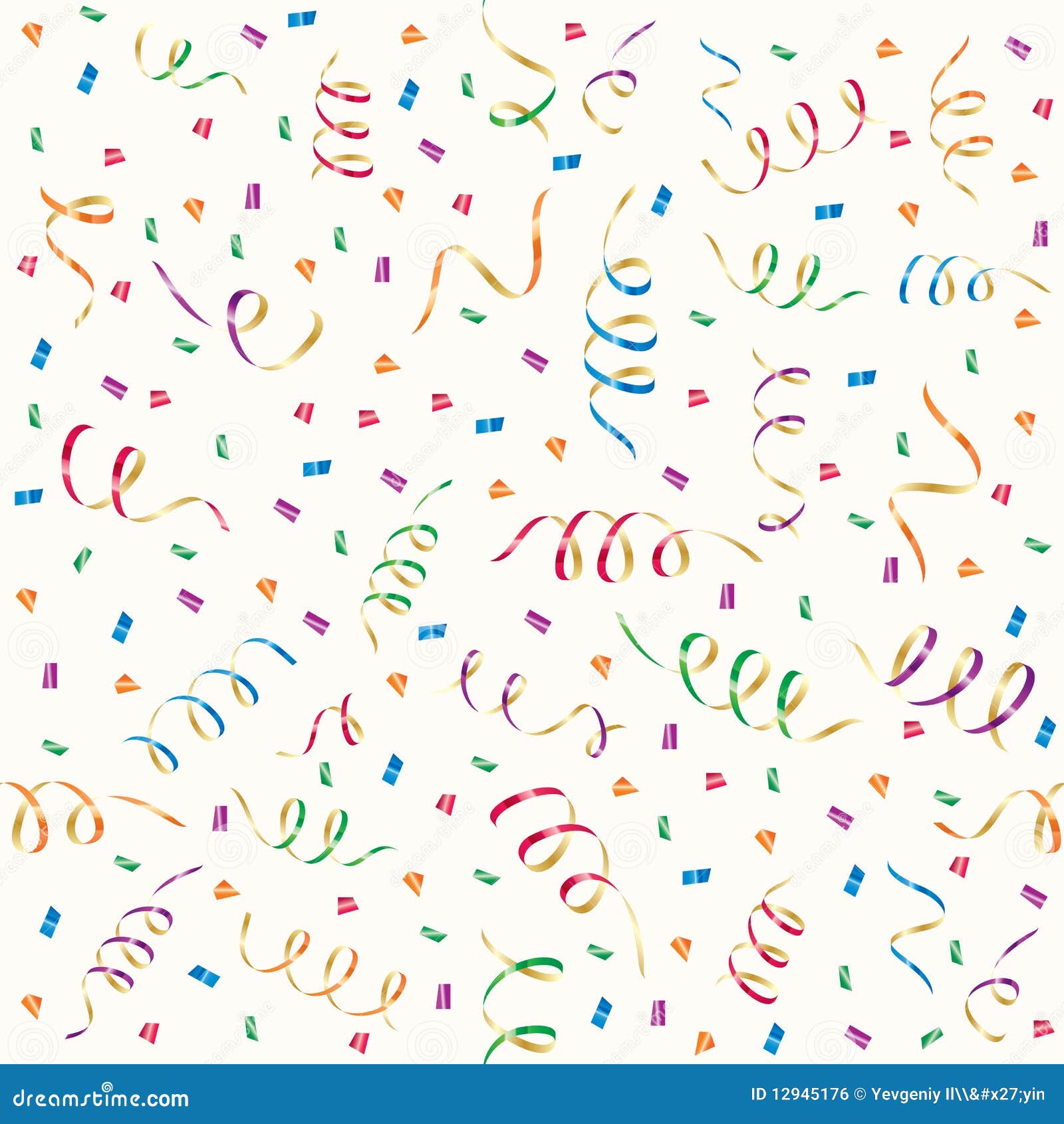 Party Streamers Background