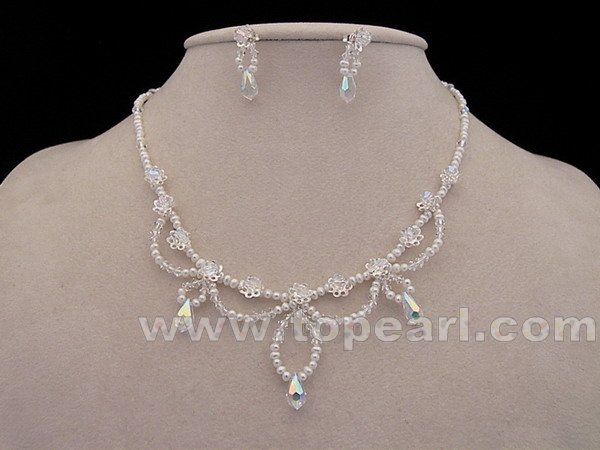 Pearl Wedding Jewelry Sets