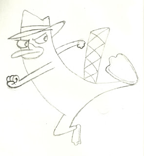 Perry The Platypus Pictures To Color