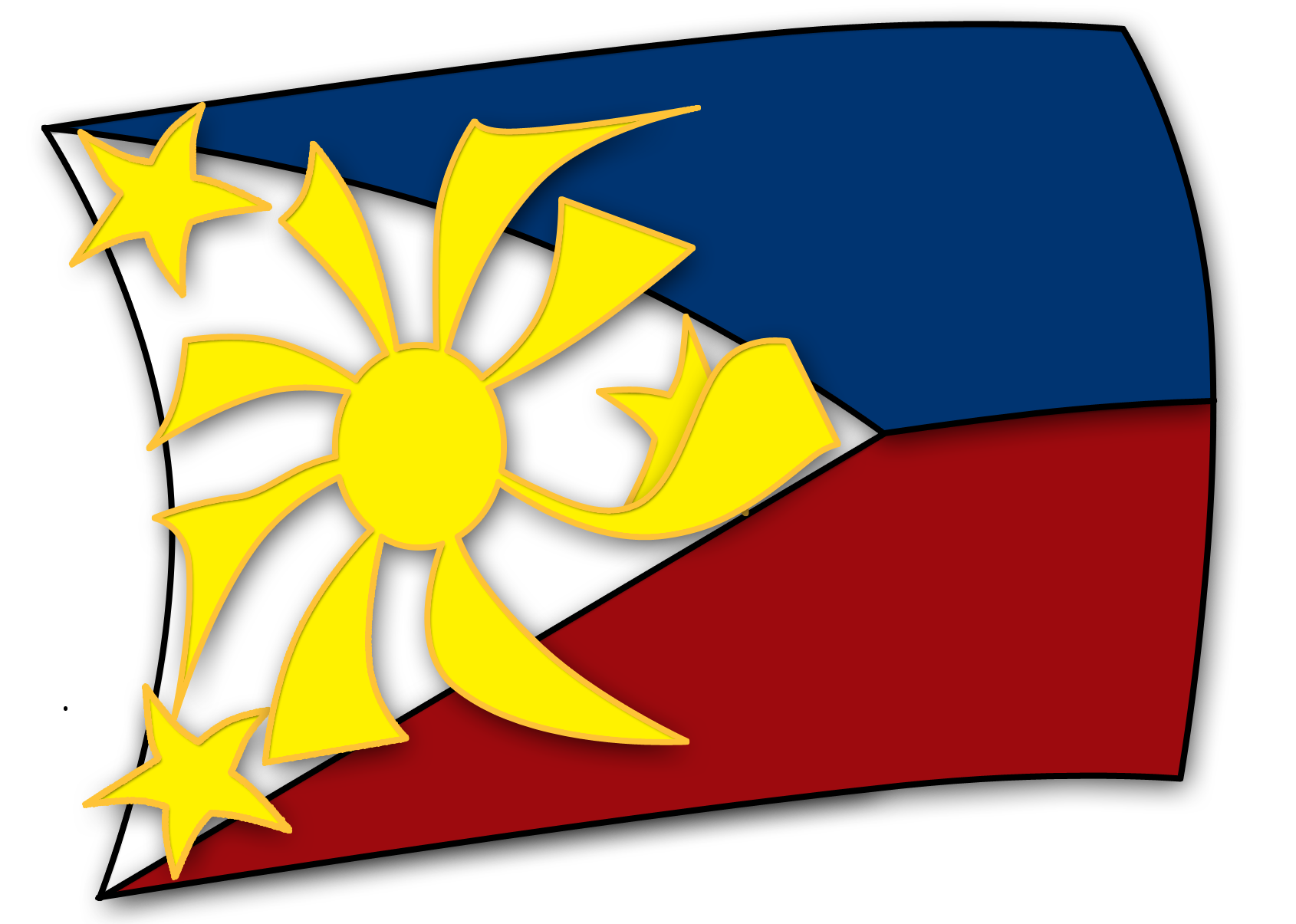 Philippines Flag Logo Design