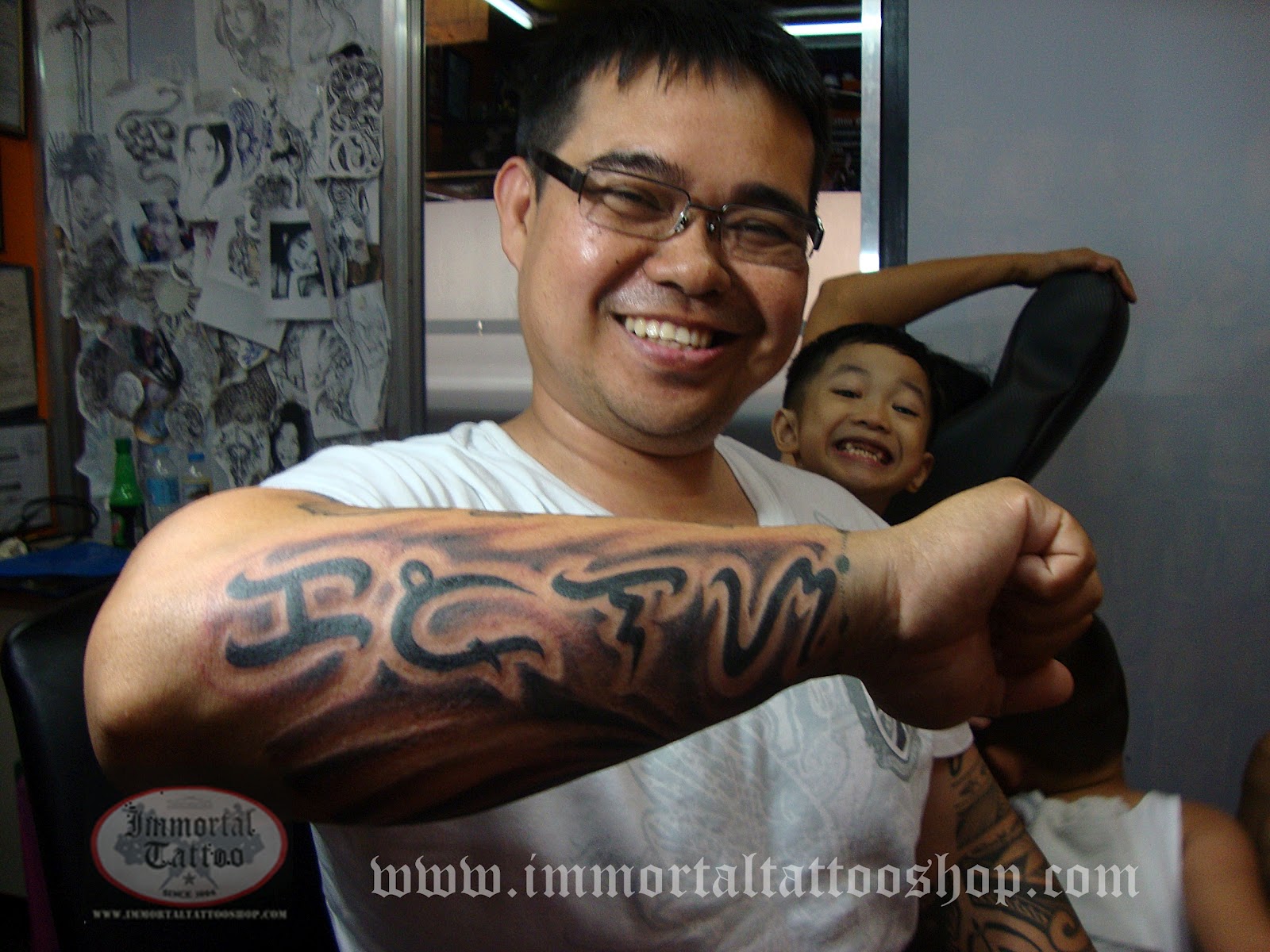 Philippines Flag Tattoo